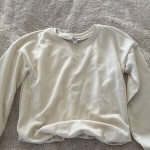 Cable & Gauge Cream Sweatshirt